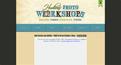 Desktop Screenshot of hudsonsphotoworkshops.com